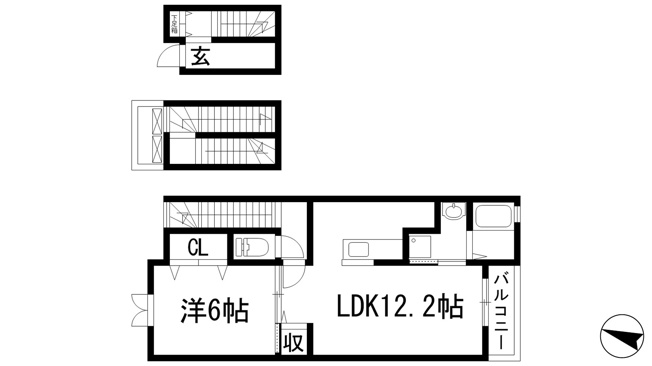 【間取り】 | ヒルサイドウエガハラ