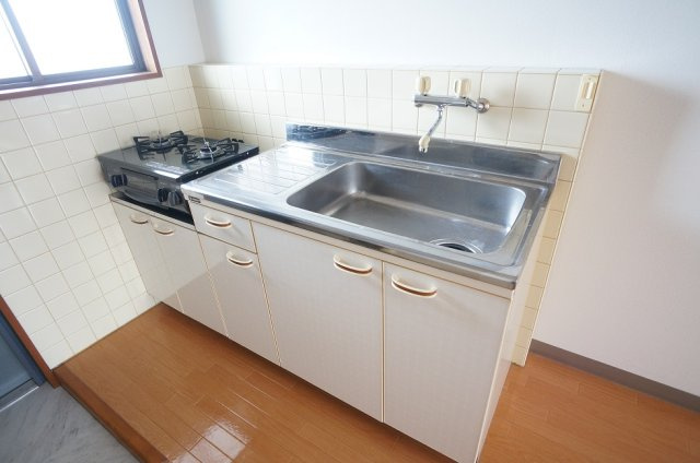 【キッチン】 | デイブレイクタウン | ガスコンロ付