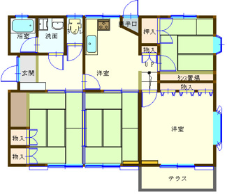 【間取り】 | 鹿島町２丁目佐藤一戸建