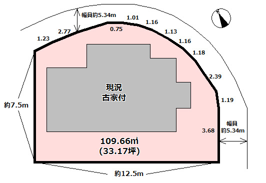 三田市高次２丁目　土地