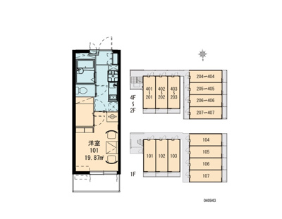 【区画図】 | 市川原木