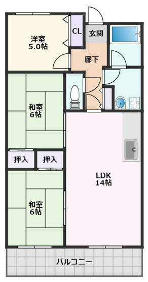 【間取り】 | グランド・メゾン