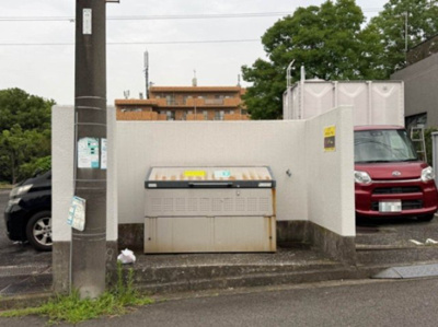 【その他共用部分】 | メゾン池田 | 敷地内ごみ置き場でごみ出しもらくらく～♪忙しい社会人さんや主婦さんにもうってつけ！