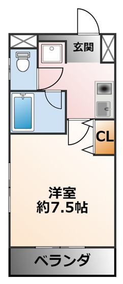 【間取り】 | アポテッケン鳴尾