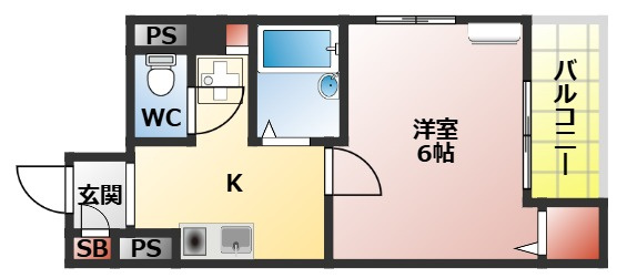 Ｍ’プラザ 香里弐番館の間取り