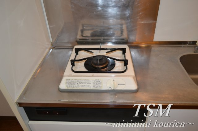 レコルト香里のキッチン|一口ガスコンロ
