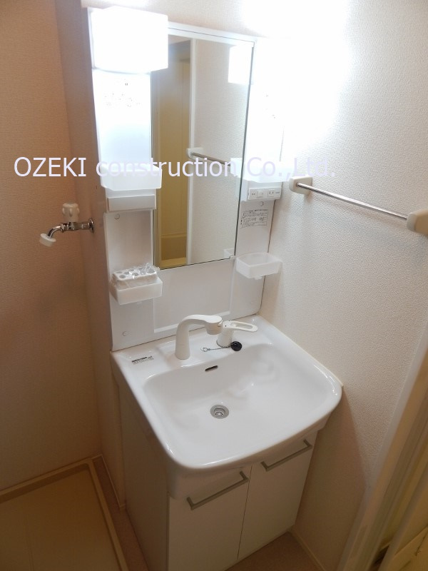 キャッソル嵯峨の独立洗面台