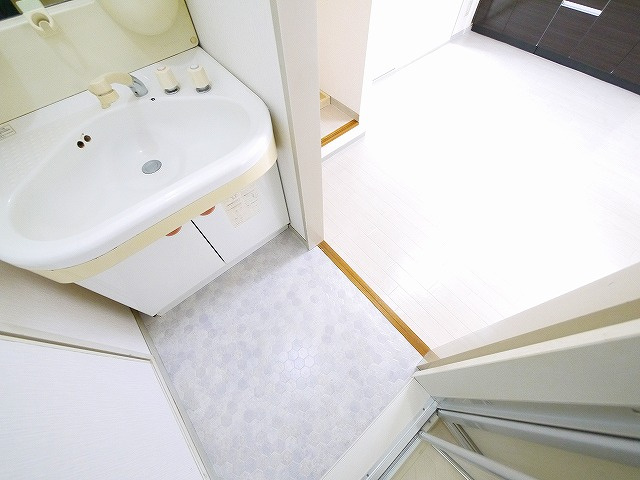 レジデンス西ノ京Aの洗面所|洗面所です