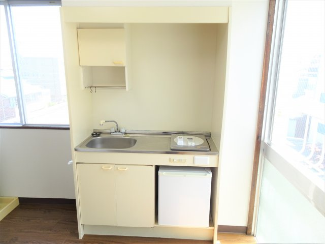 ピーコックビルのキッチン