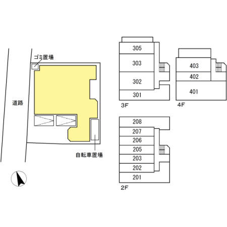 【区画図】 | コージーハラ