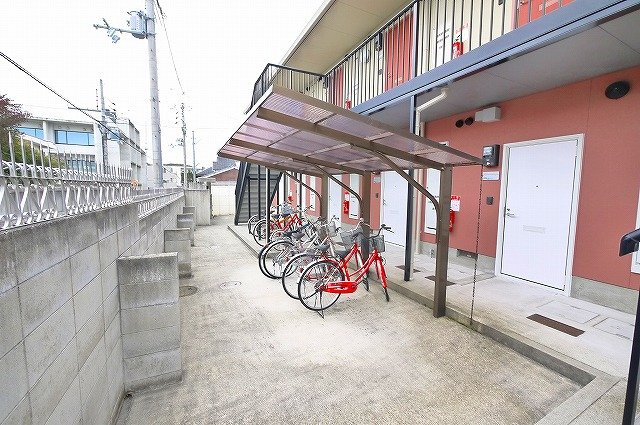 グレースヴィラ河合のその他共用部分|駐輪場です