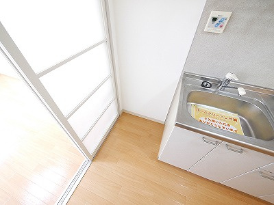 グレースヴィラ河合のキッチン|キッチンでお料理をお楽しみください