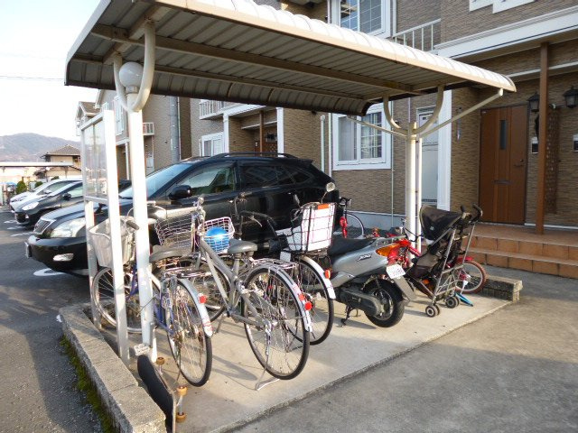 メロウグローブＢのその他共用部分|駐輪場