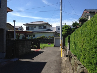 【前面道路含む現地写真】 | 売地　堀江町