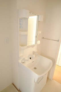 アルル　A棟の独立洗面台