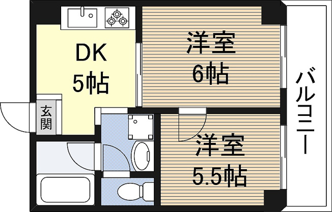 【間取り】 | ロイヤルハイム下寺