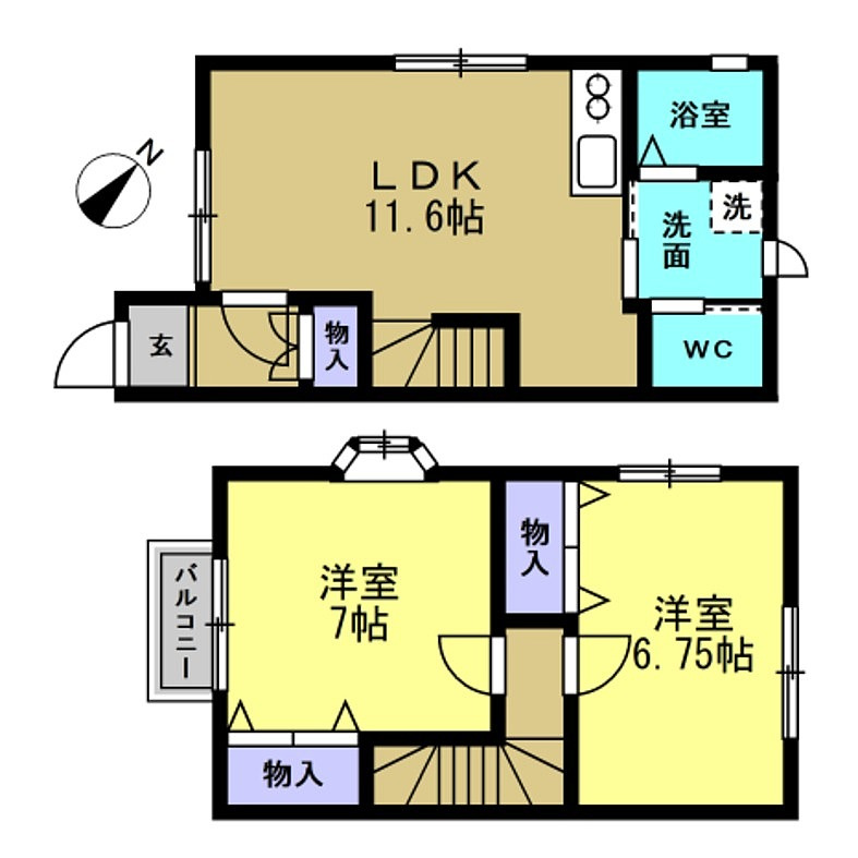 Silk maisonの間取り