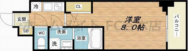 【間取り】 | アルグラッド梅田WEST