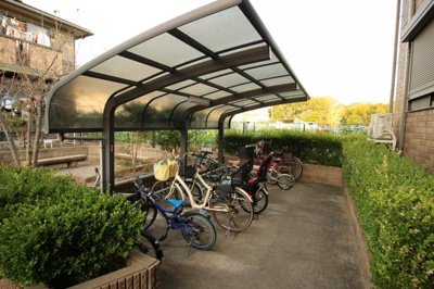 【その他共用部分】 | サンフェルティD棟 | ★屋根付き駐輪場★