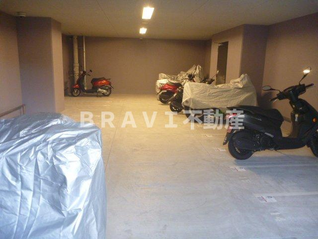 S-RESIDENCE都島(エスレジデンスミヤコジマ)　BRAVI不動産のその他共用部分|【S-RESIDENCE都島】バイク置場