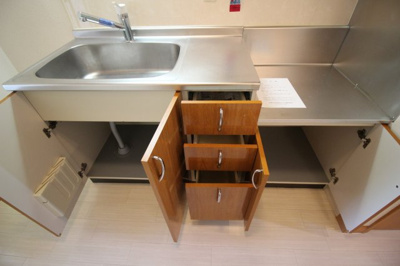 【キッチン】 | ヒルサイドテラス | ★収納スペース充実★