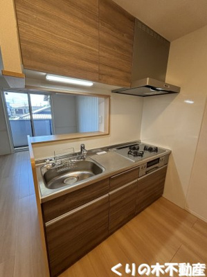 【キッチン】 | 観渦庵 | コンパクトなキッチンで掃除もラクラク