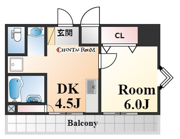 サニーコート日暮の間取り
