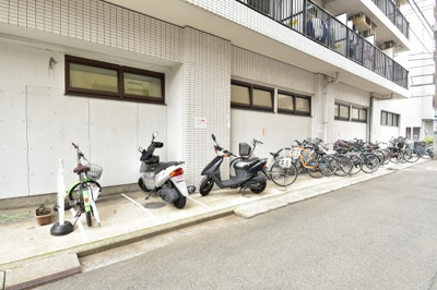 【その他共用部分】 | 横浜大通り公園ハイツ | 駐輪場・バイク置場