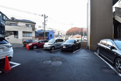 【駐車場】 | 宮前平パークハイツ | 平置き駐車場
