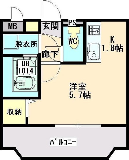 【間取り】 | ユーミープライムマンション