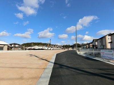 【外観】 | 土地　玉島勇崎　全24区画 | 分譲地全体。西側より撮影
