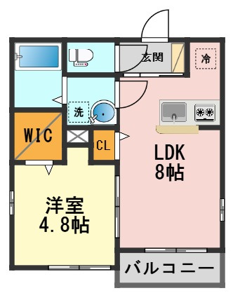 ラプレジオ小岩の間取り