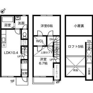 【間取り】 | Caspi　