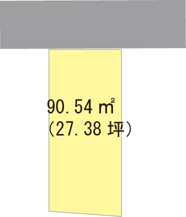和歌山市打越町・土地・29144の区画図