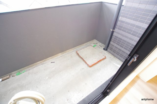 レジュールアッシュ桜宮リバーテラス　仲介手数料無料のバルコニー