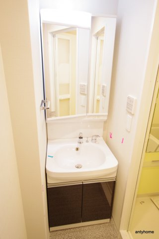 レジュールアッシュ桜宮リバーテラス　仲介手数料無料の洗面所