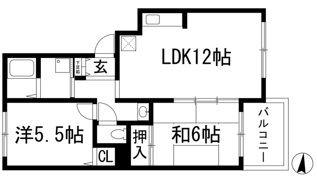 【間取り】 | メゾンエヴァンターユ