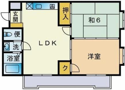 【間取り】 | ハイムオリンポス