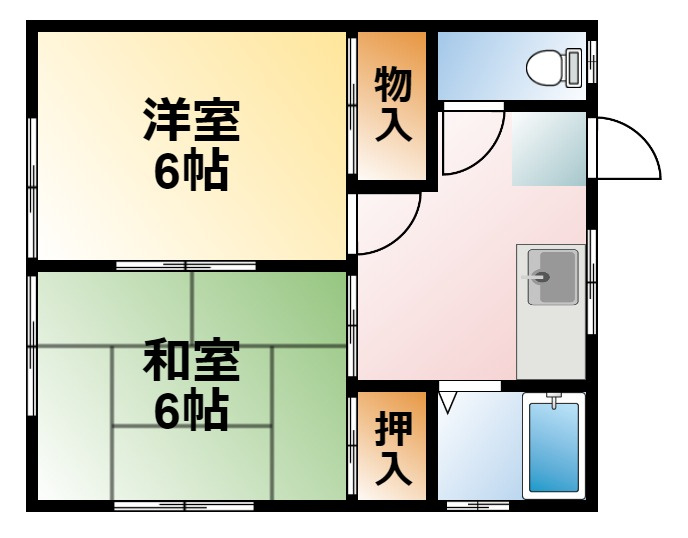 スターハイツ岬の間取り