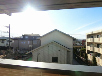 【展望】 | バルコニーからの眺望です♪2階にあるので人目が気にならないのが嬉しいですよね☆