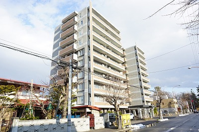 ロジェ常盤パークテラスウエストの外観|外観もきれいです