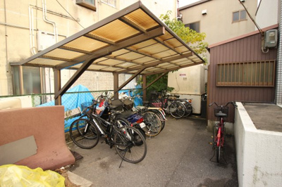 【その他共用部分】 | ソルトバレイ | ★屋根付き駐輪場★