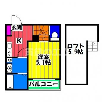 【間取り】 | la luce | la luceの間取り