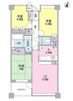 【間取り】 | アクシア鷺沼 | 間取り　アクシア鷺沼