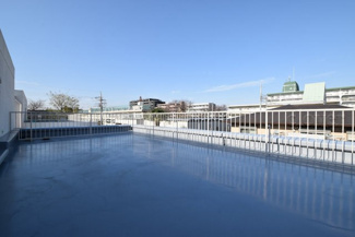 【その他共用部分】 | 広々ルーフバルコニーは気持ちいいですね！