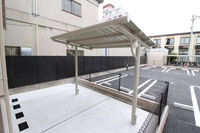 【その他共用部分】 | クレイノセカンドユーアイ | 屋根付き駐輪場