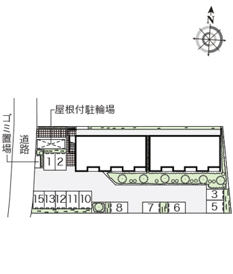 【区画図】 | レオネクストみやびⅢ