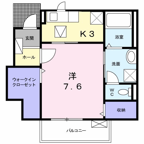 アゼリア美堀の間取り