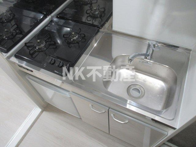 【キッチン】 | ベルジュネス（八戸ノ里賃貸） | 使いやすいキッチンです