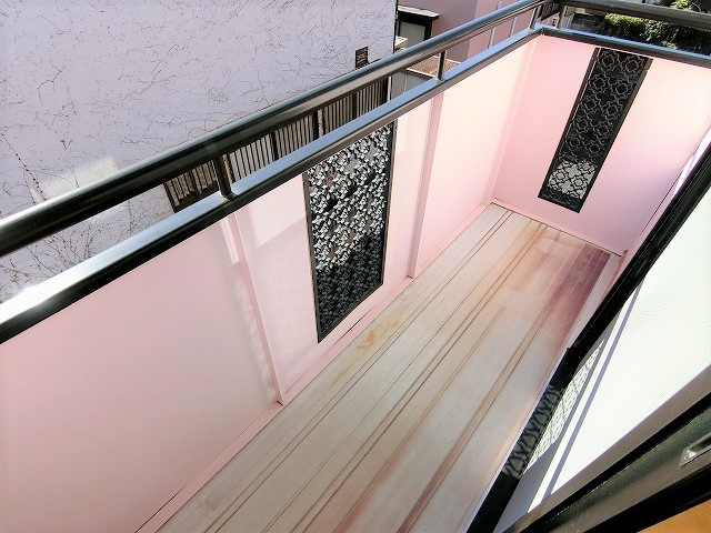 エーデルハイムスズキAのバルコニー